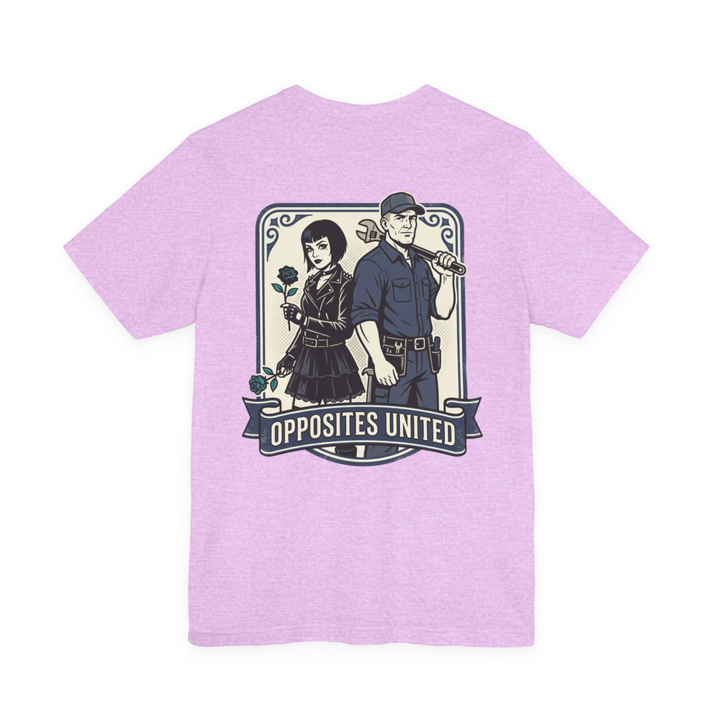 Opposites United Graphic Tee — Blue Collar Wife Life