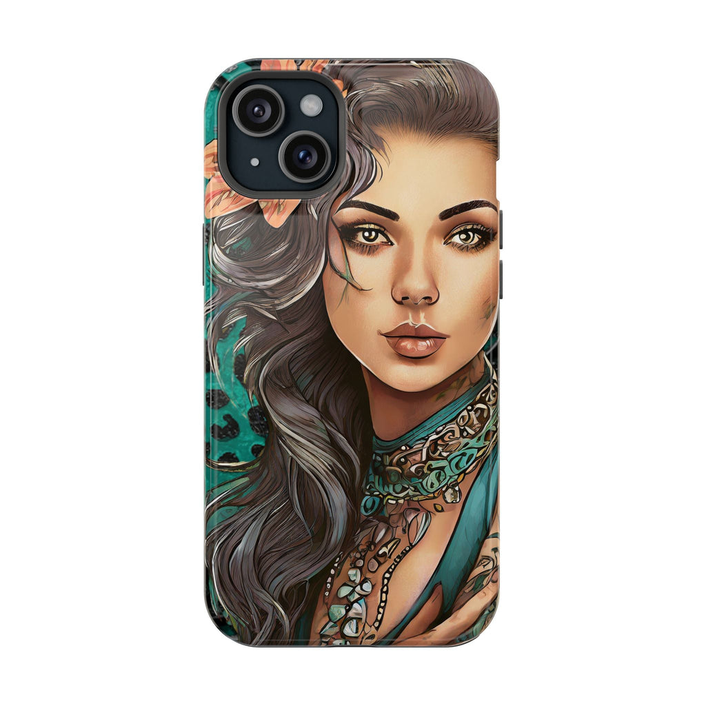 Dark Beauty Magnetic Tough Phone Case