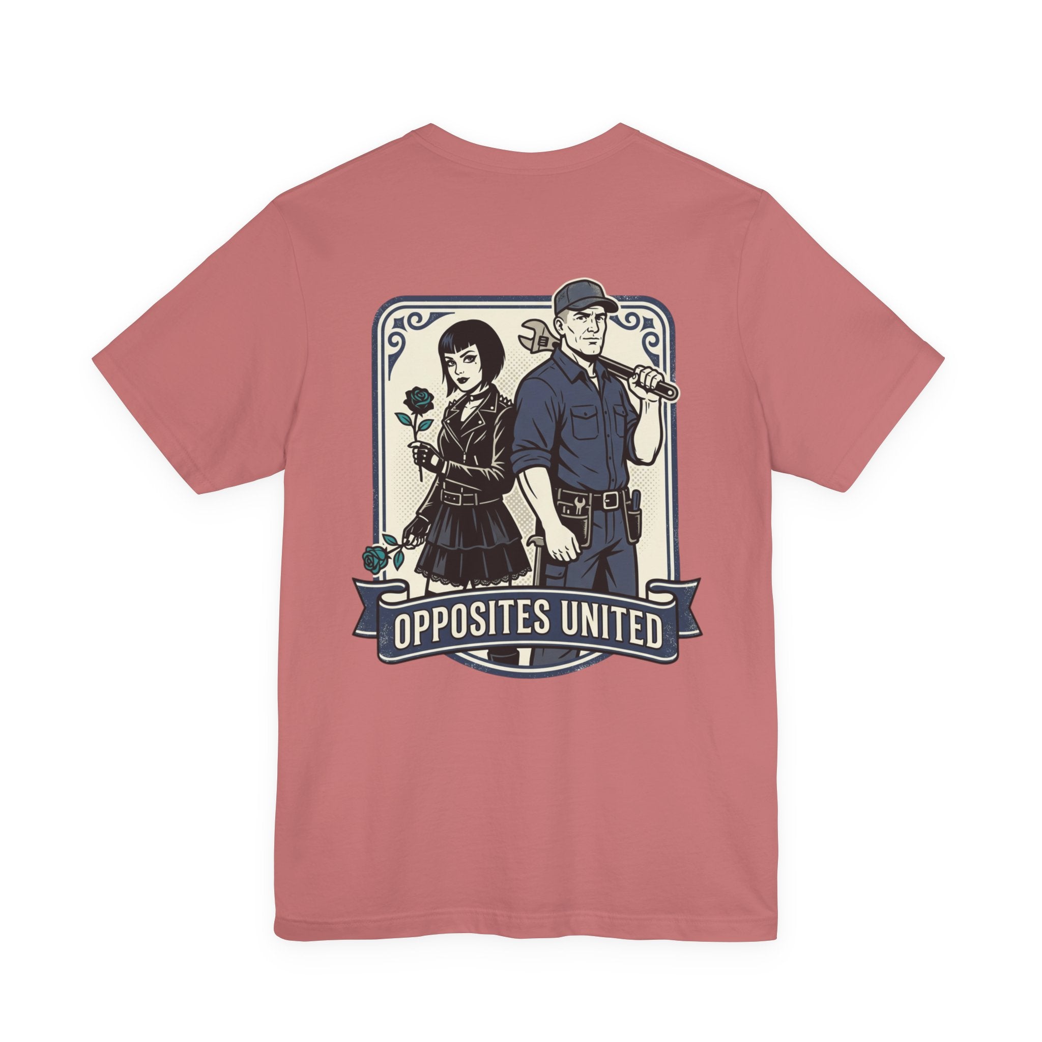 Opposites United Graphic Tee — Blue Collar Wife Life