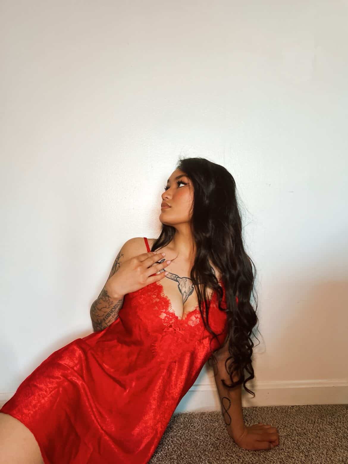 Sweet Dreams V-neck Bias Cut Slip Dress