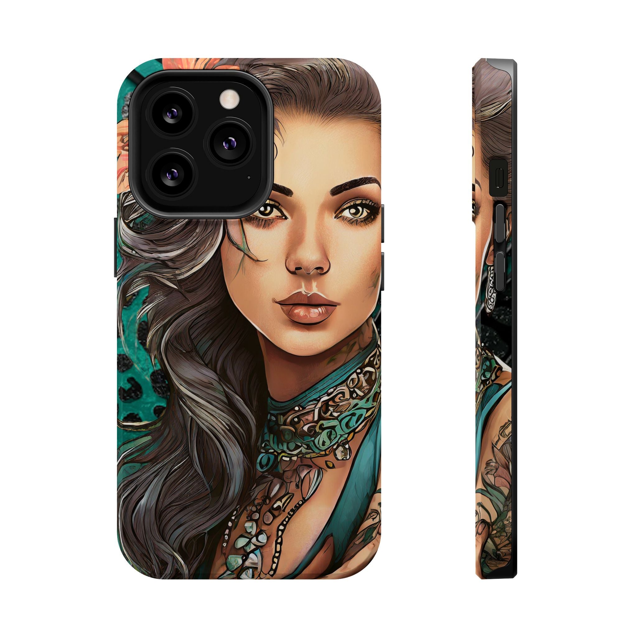 Dark Beauty Magnetic Tough Phone Case