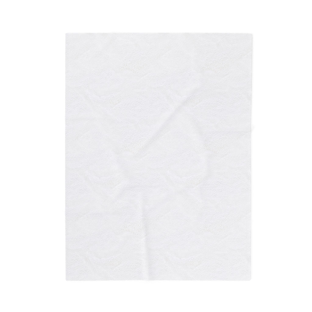 Gothic Doll Velveteen Throw Blanket