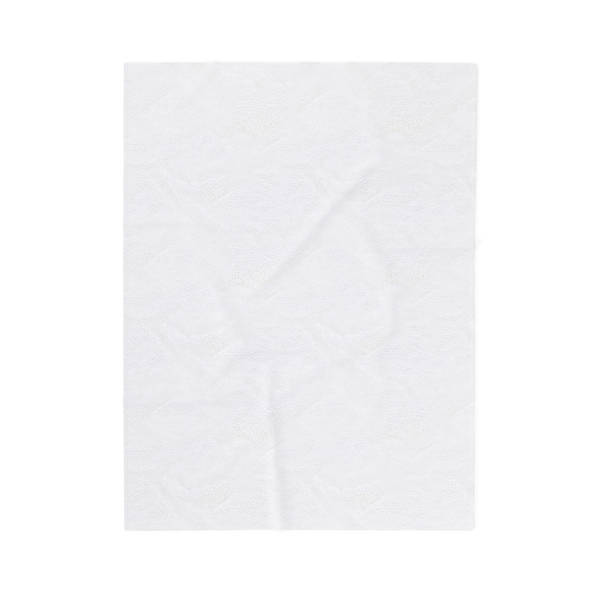 Gothic Doll Velveteen Throw Blanket