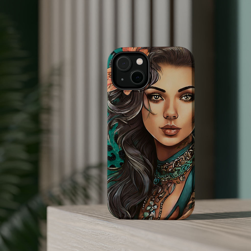 Dark Beauty Magnetic Tough Phone Case