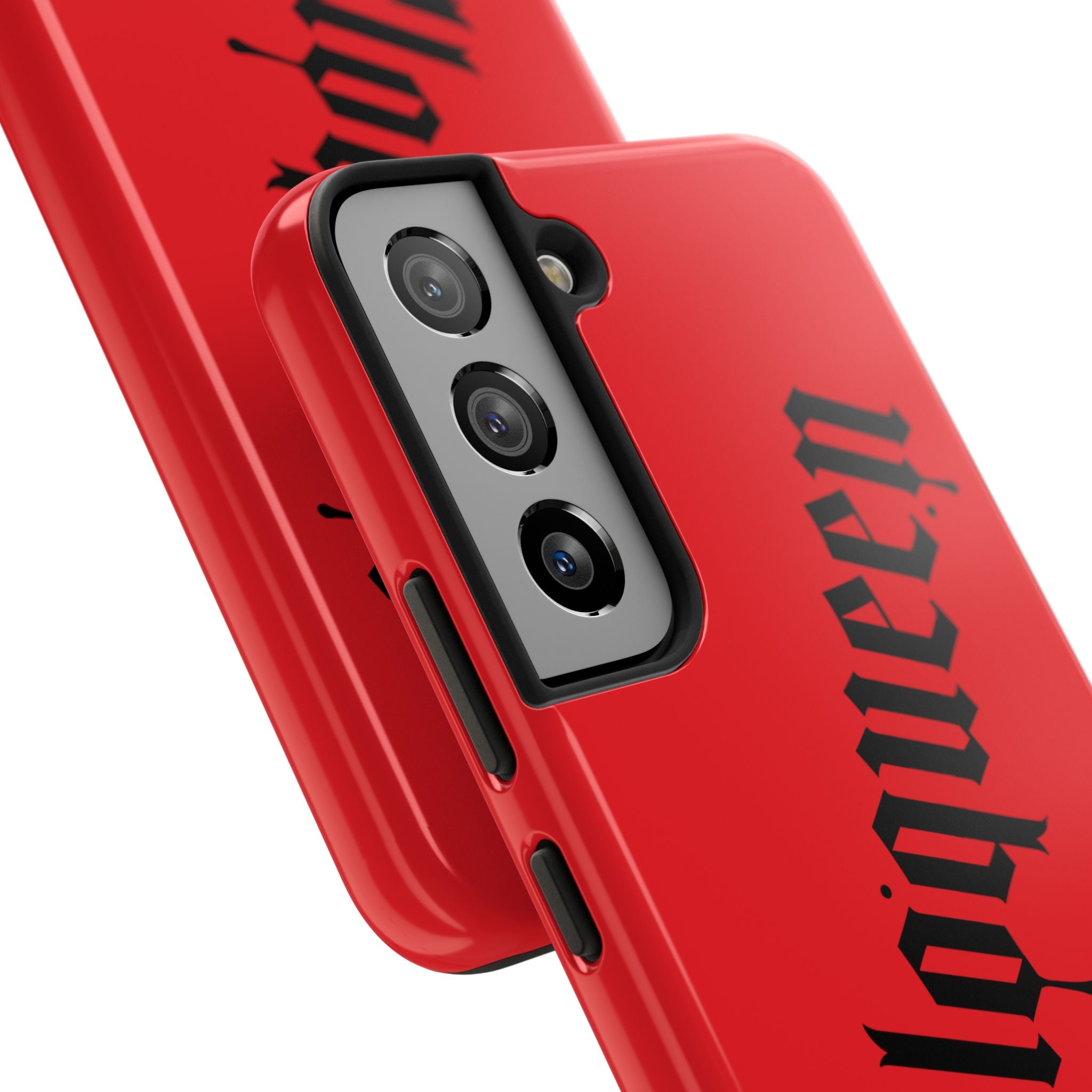 Halloqueen Gothic Red Phone Case — Samsung Galaxy S21–S25