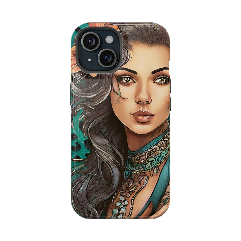 Dark Beauty Magnetic Tough Phone Case