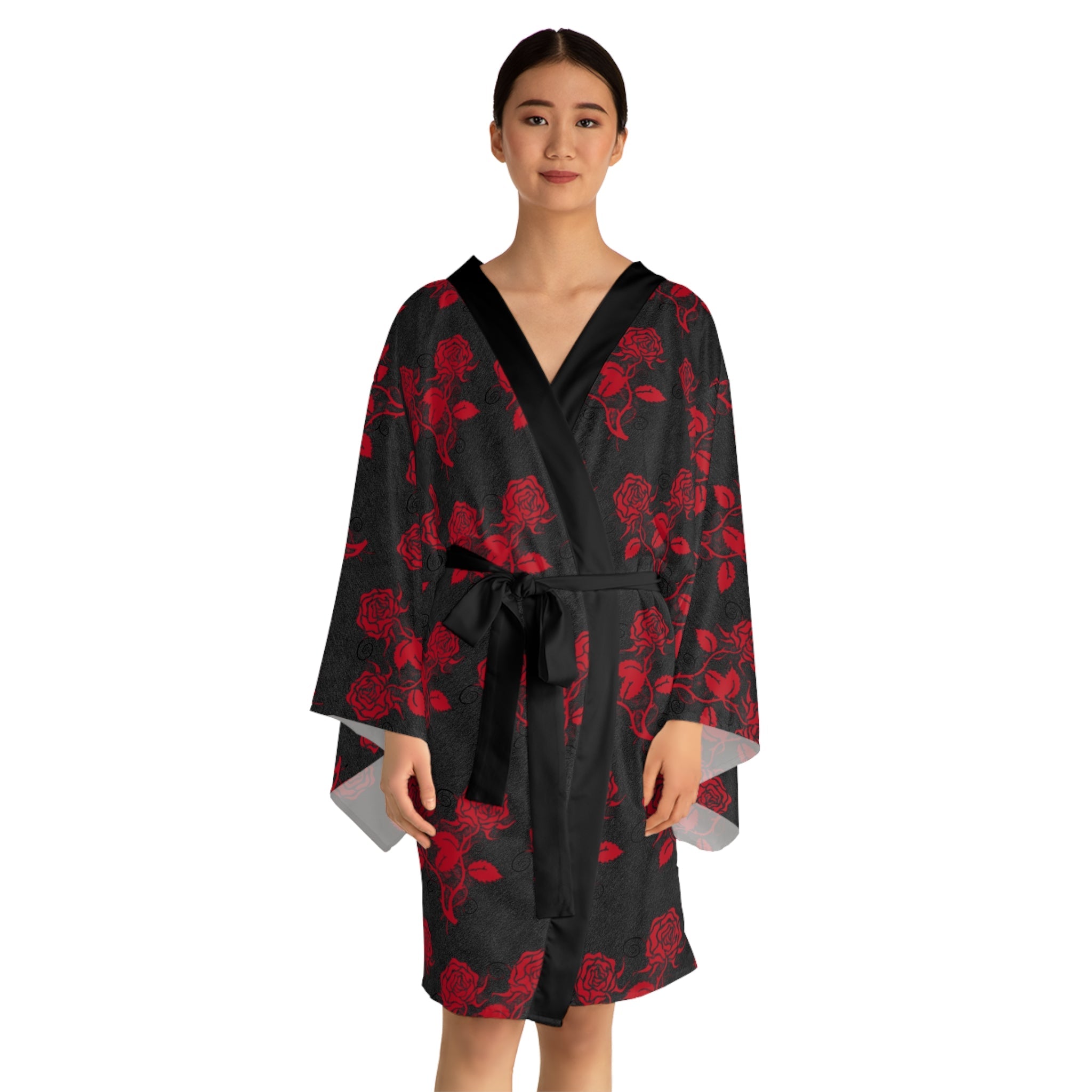 Rockin’ Rose Kimono Robe