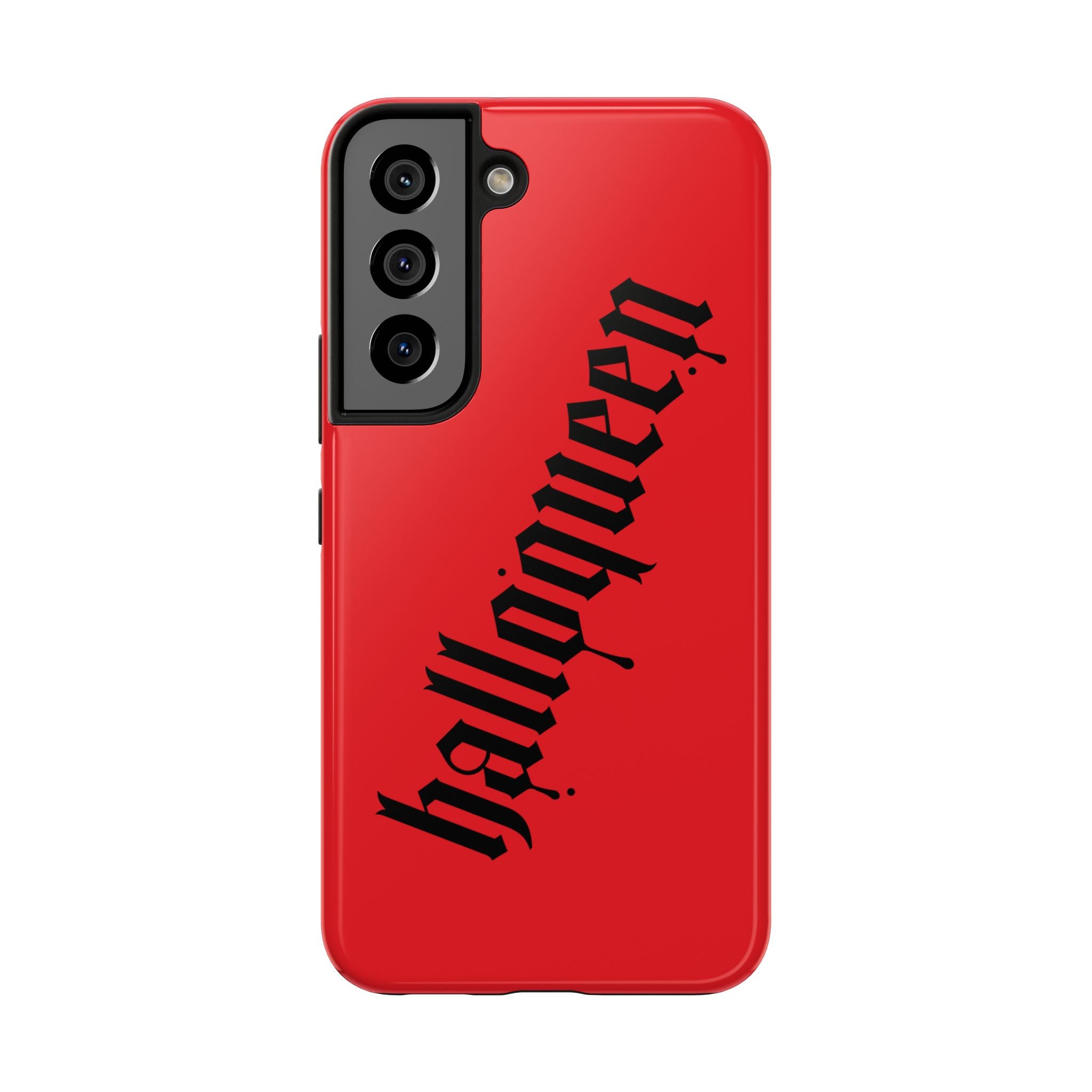 Halloqueen Gothic Red Phone Case — Samsung Galaxy S21–S25
