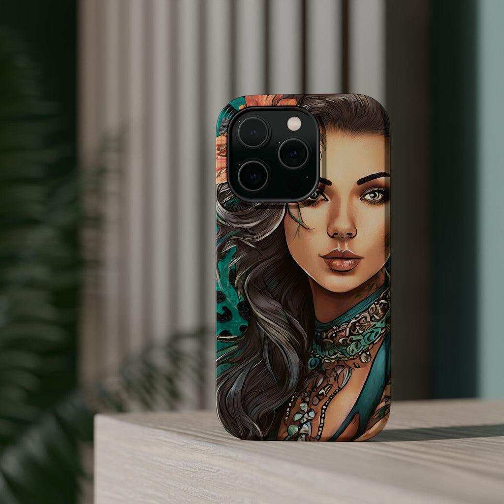Dark Beauty Magnetic Tough Phone Case