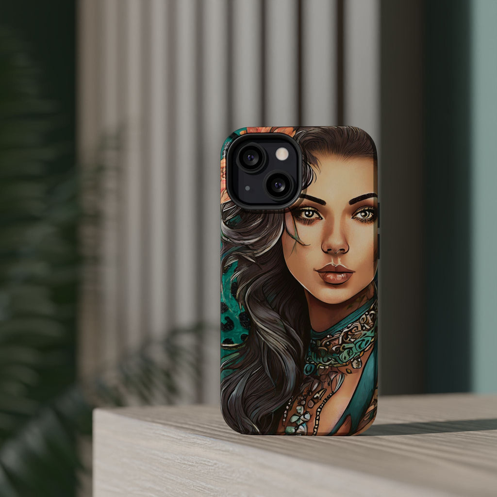 Dark Beauty Magnetic Tough Phone Case