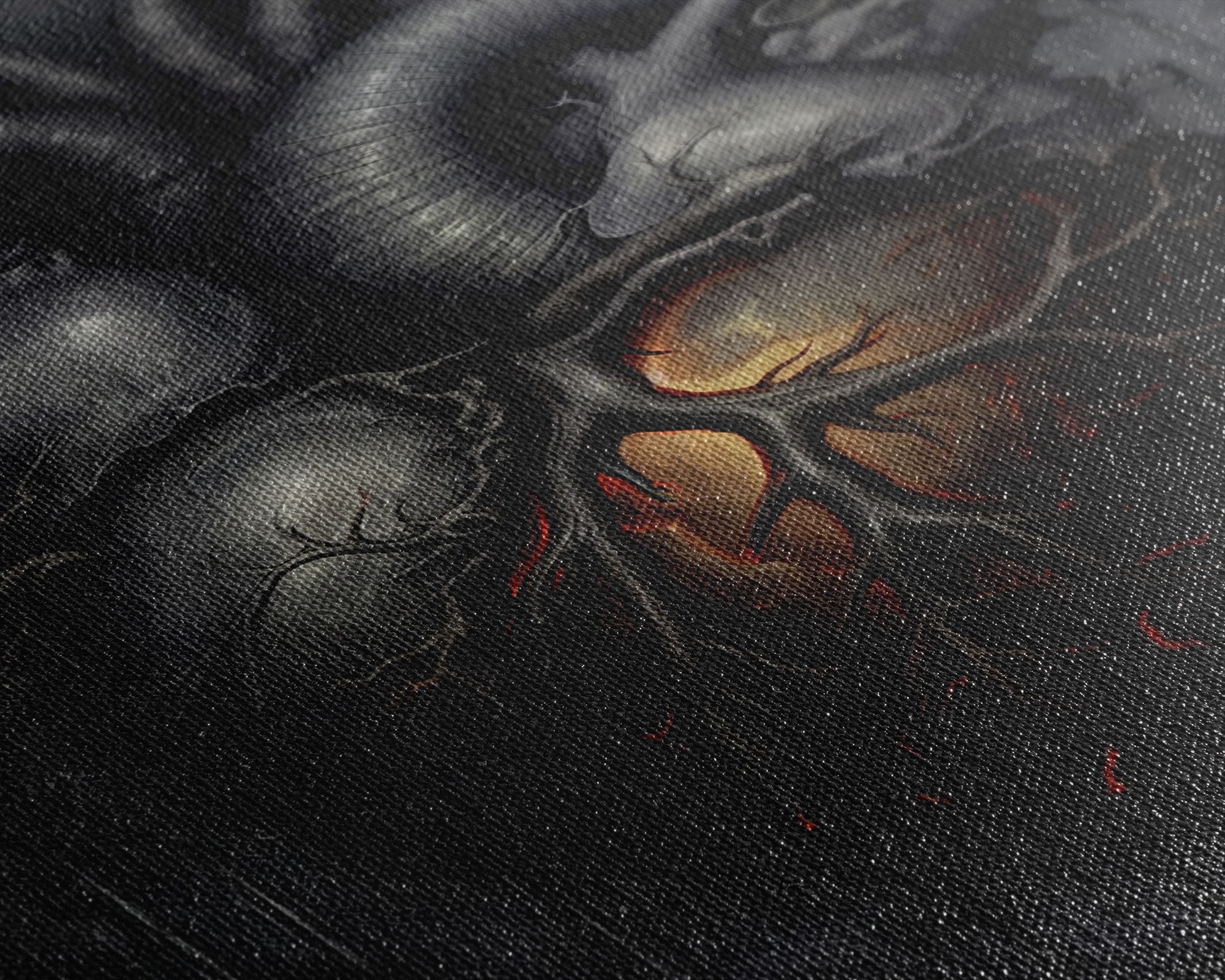 The Dark Heart Canvas Print