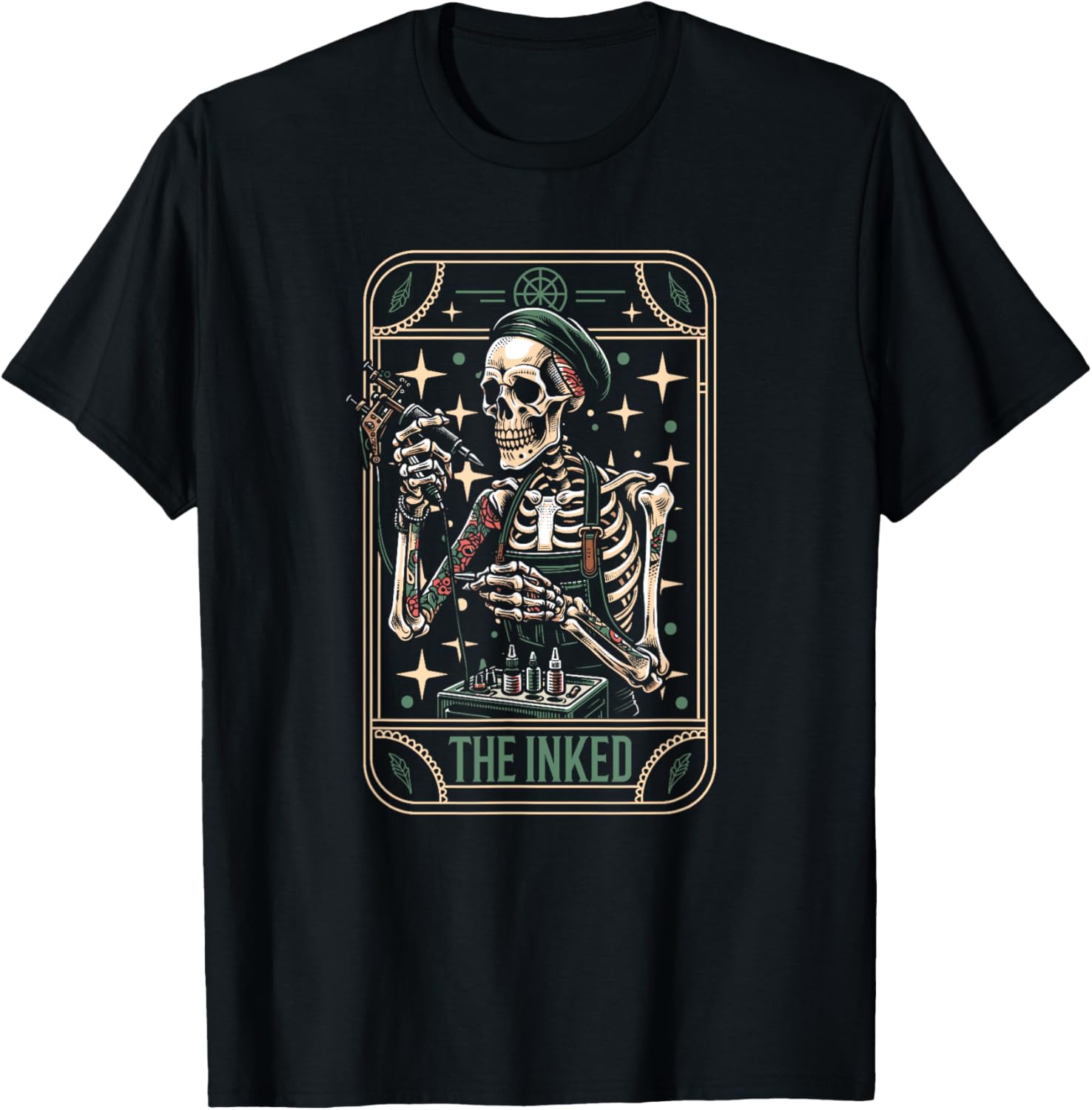 Skeleton Tarot Card Tee