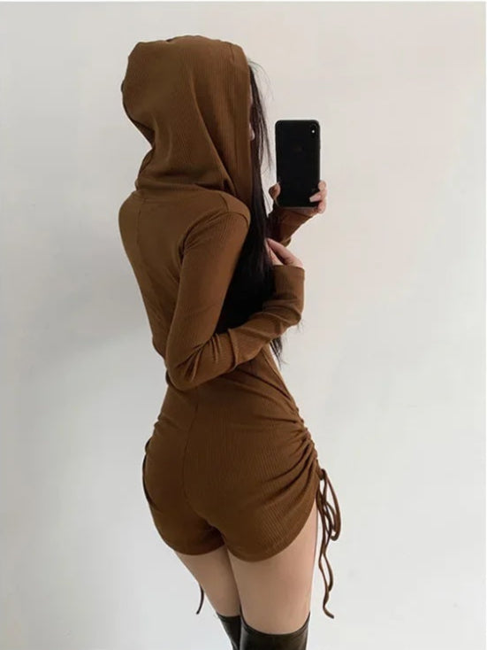 Witchcraft Hooded Romper