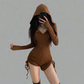 Witchcraft Hooded Romper