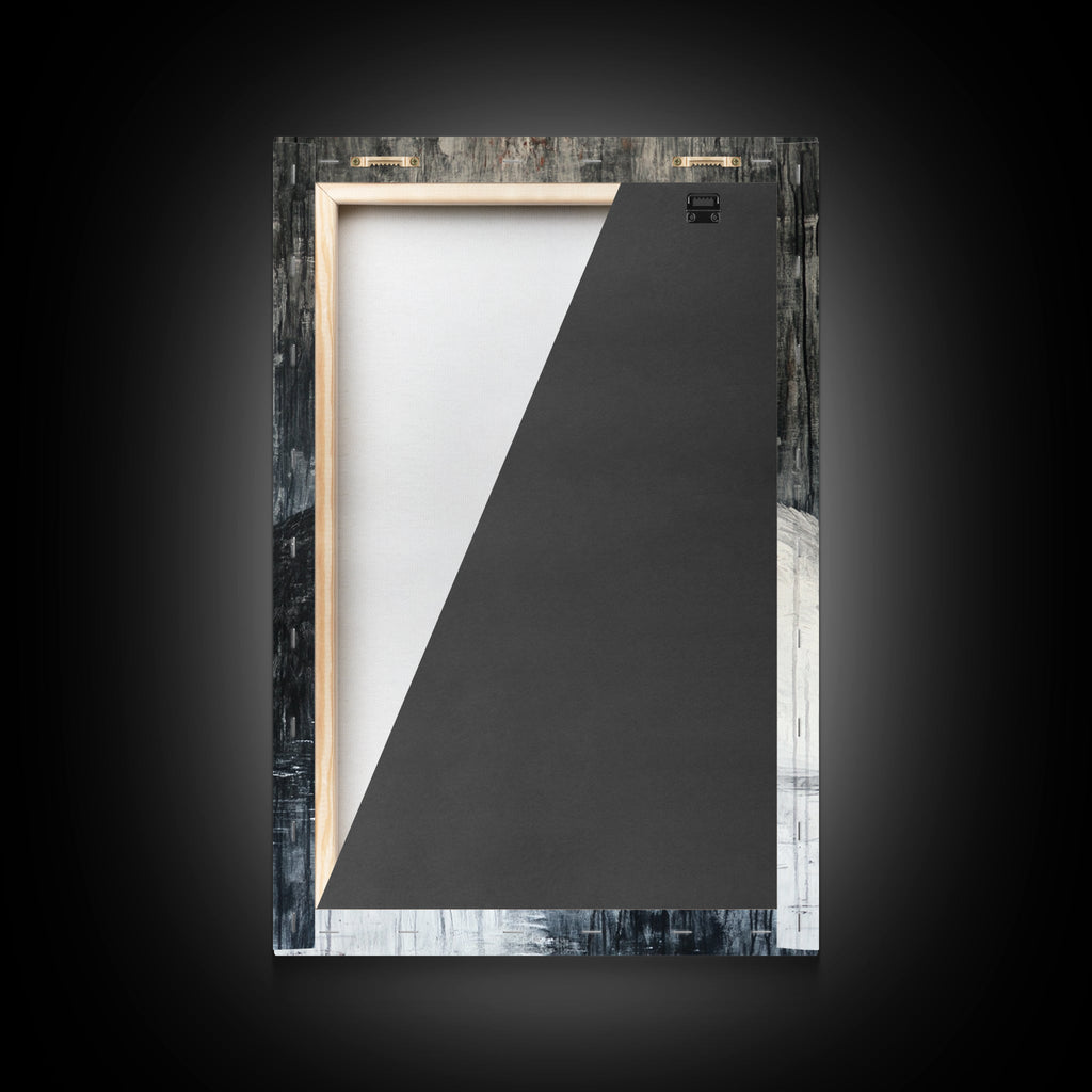 Two Swans in Love Canvas Print