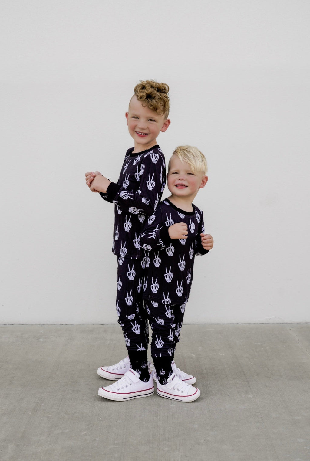 Peace Skelly Bamboo Pajamas