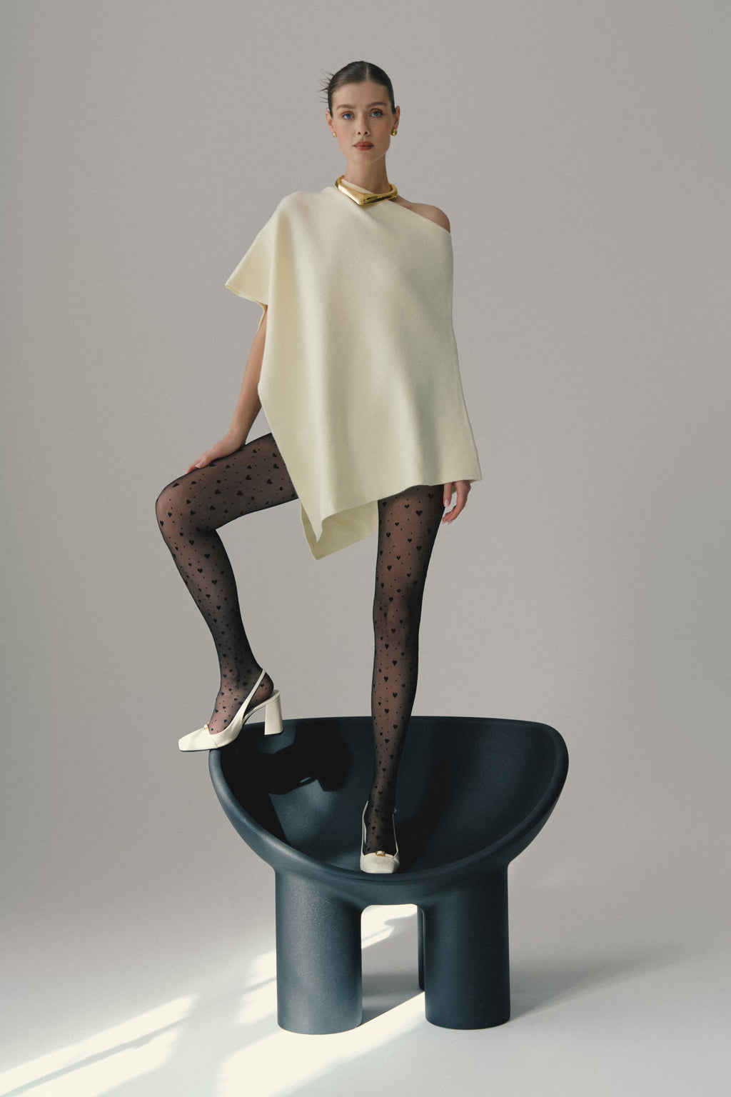 Conte Feeling Tights – Hearts & Dots