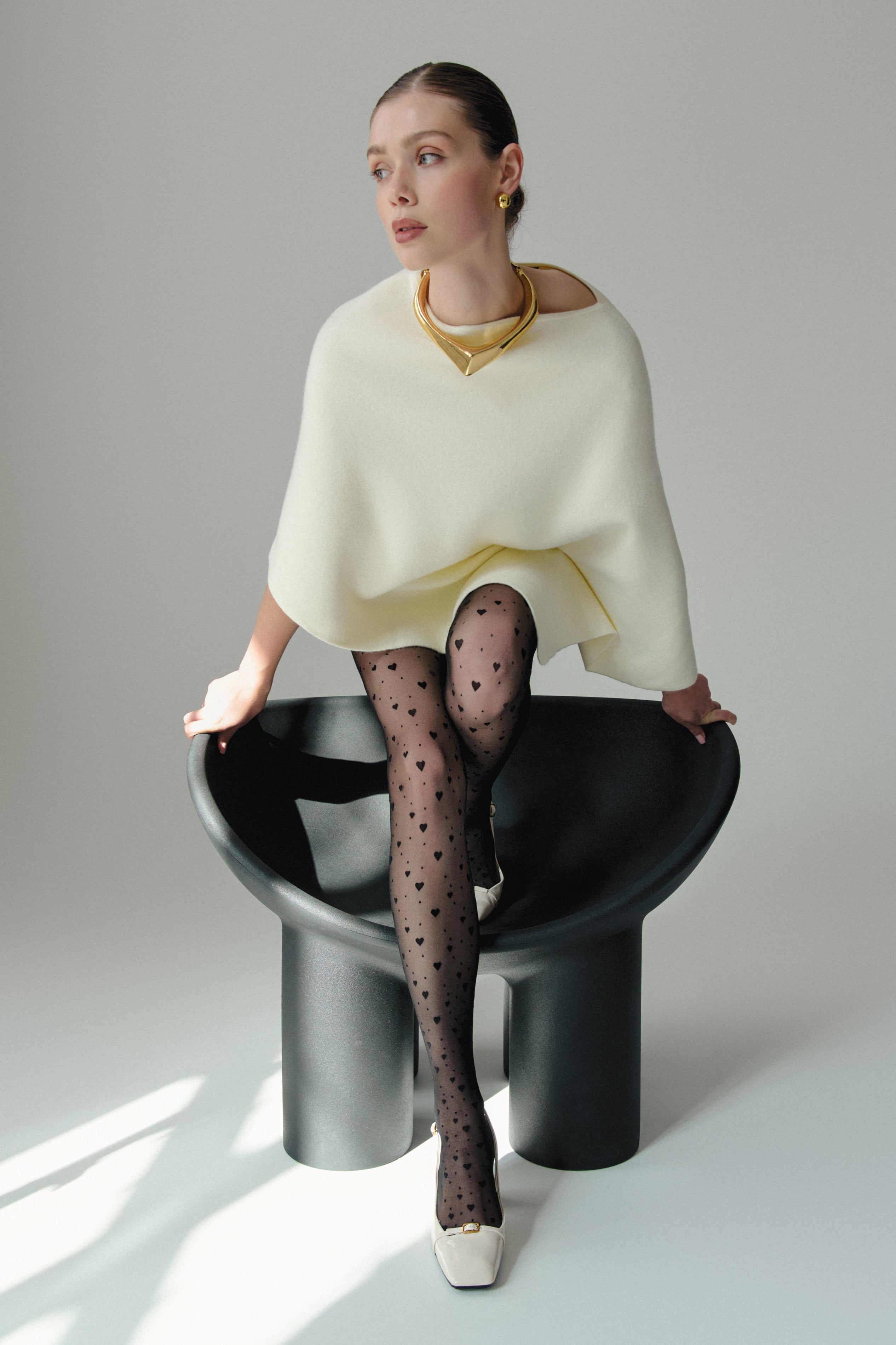Conte Feeling Tights – Hearts & Dots
