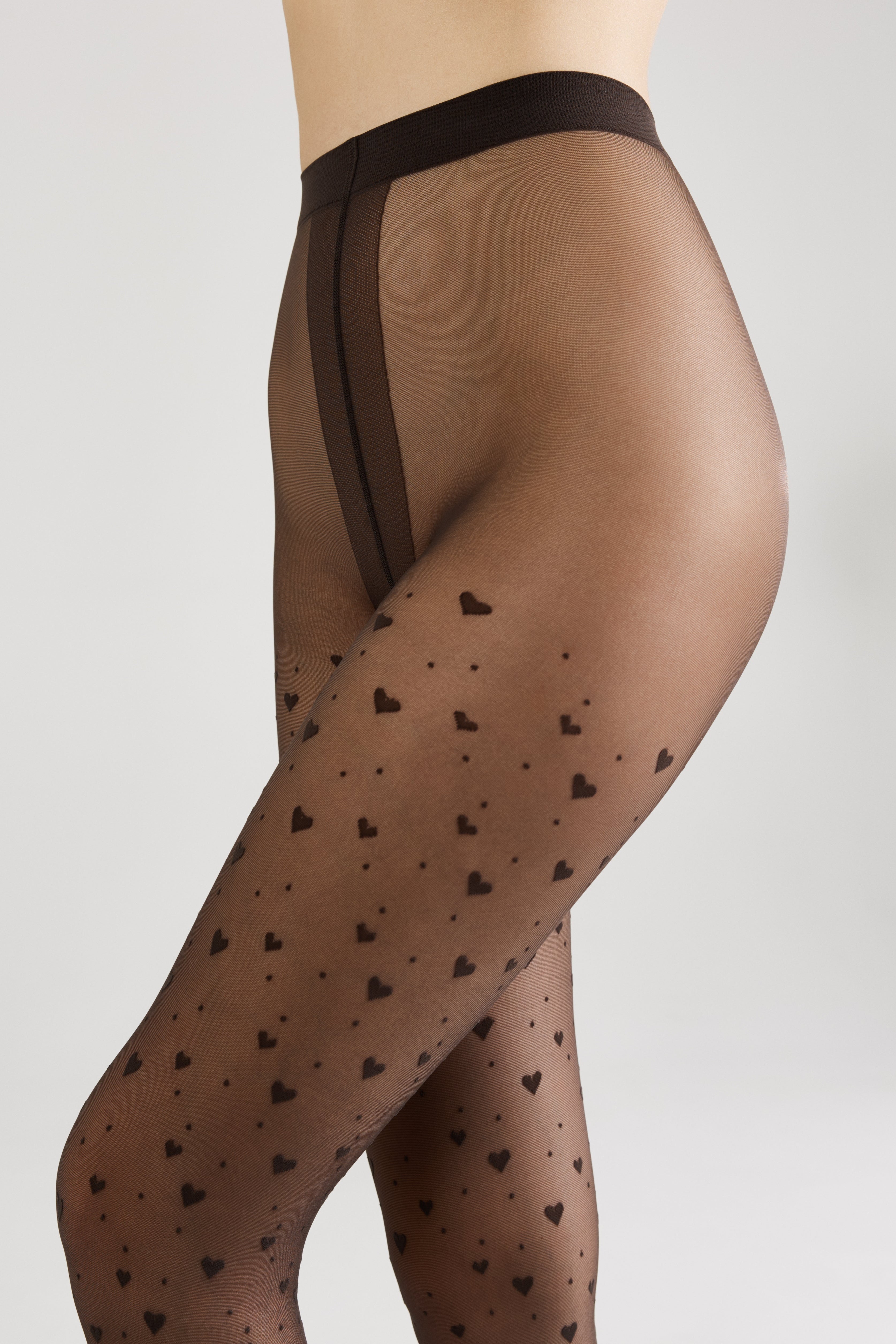 Conte Feeling Tights – Hearts & Dots