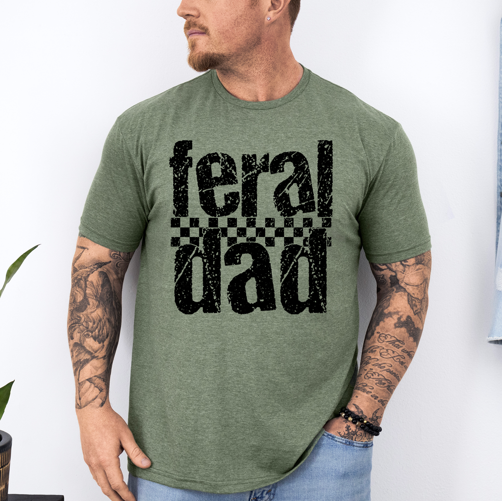 Feral Dad Soft Style Tee