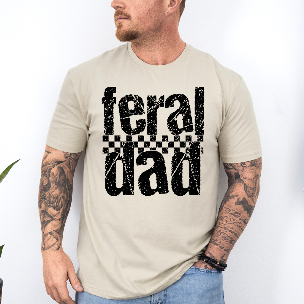 Feral Dad Soft Style Tee
