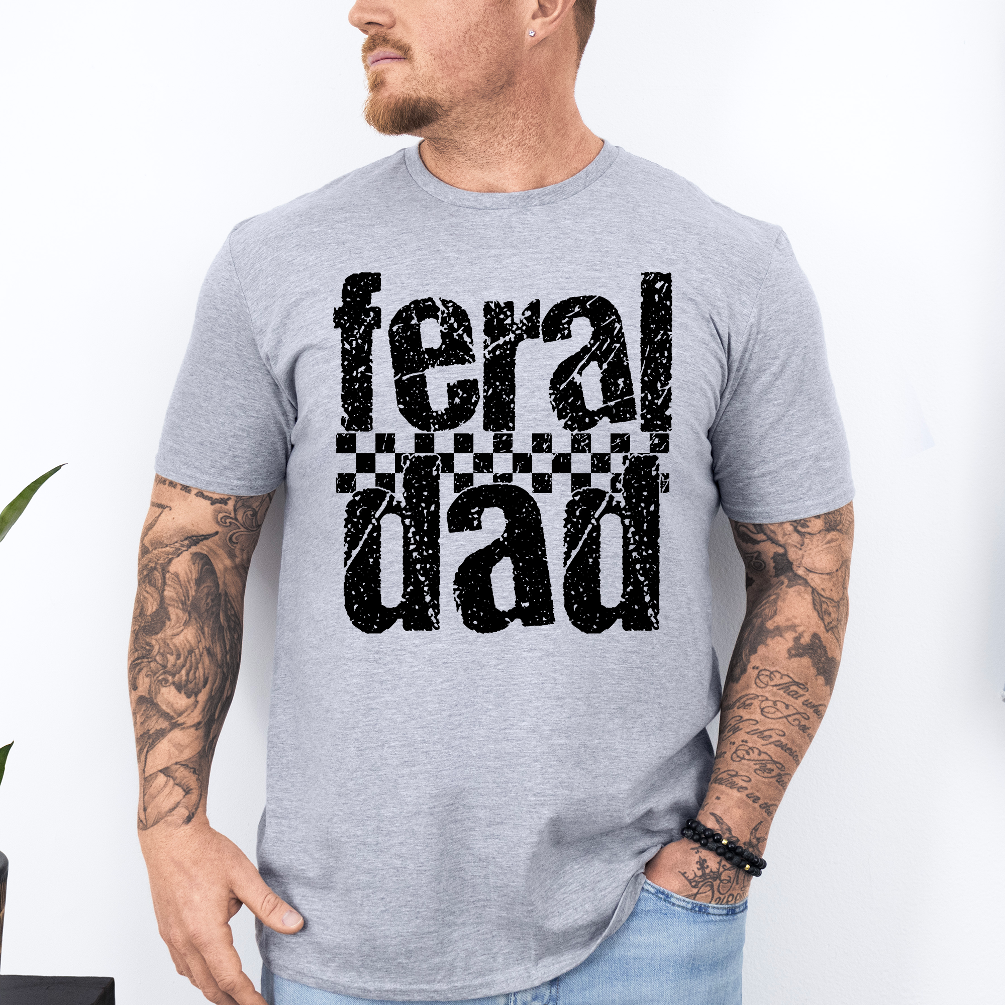 Feral Dad Soft Style Tee