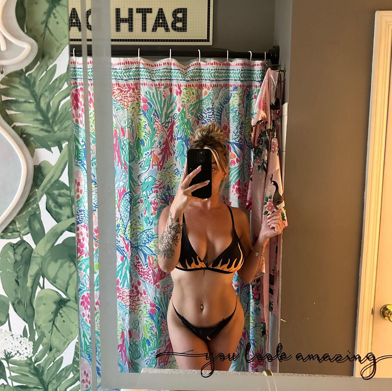 Hell Raiser 2-Piece Bikini in Black