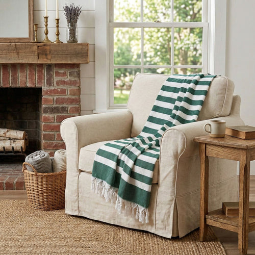 Bold Stripe Turkish Cotton Towel