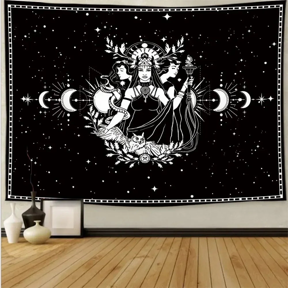 Witchy Goddess Tapestry