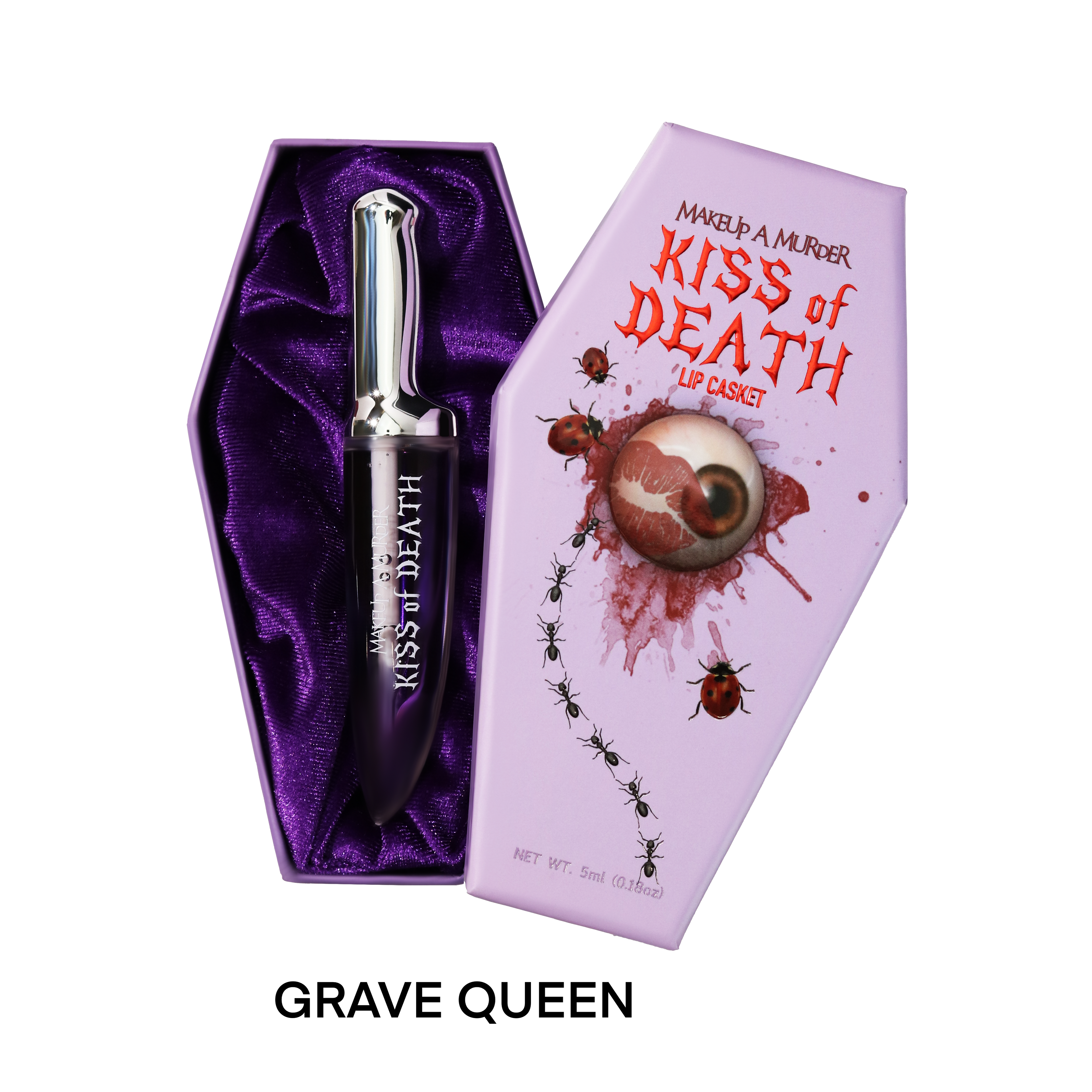 KISS of DEATH Bloody Lip Oils (Full Collection)