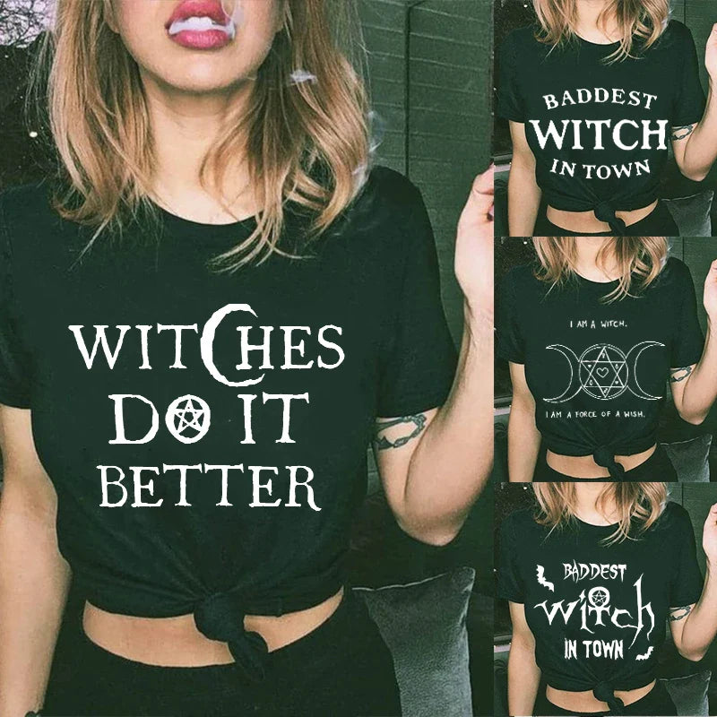 Witchy Slogan T-Shirts