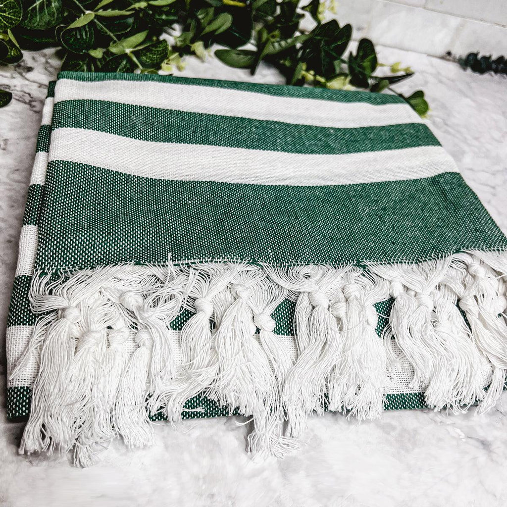Bold Stripe Turkish Cotton Towel