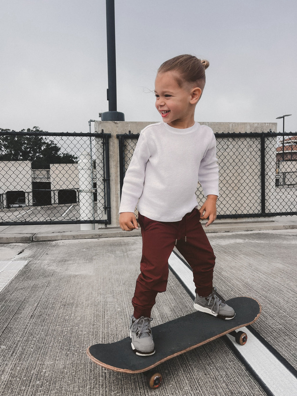 Veteran Slim Fit Jogger — Crimson