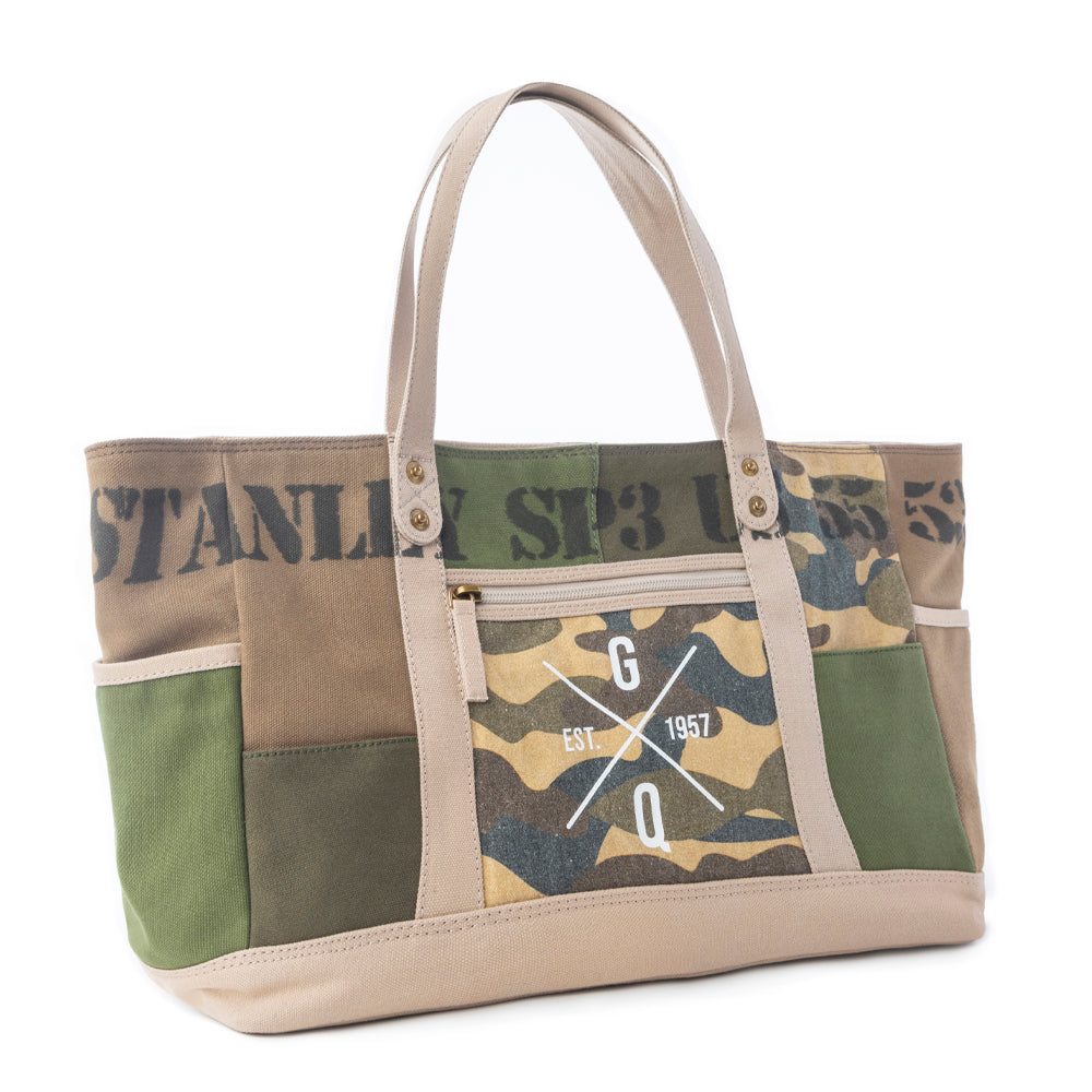 Ranger's Day Shoulder Bag in Desert Camo Green