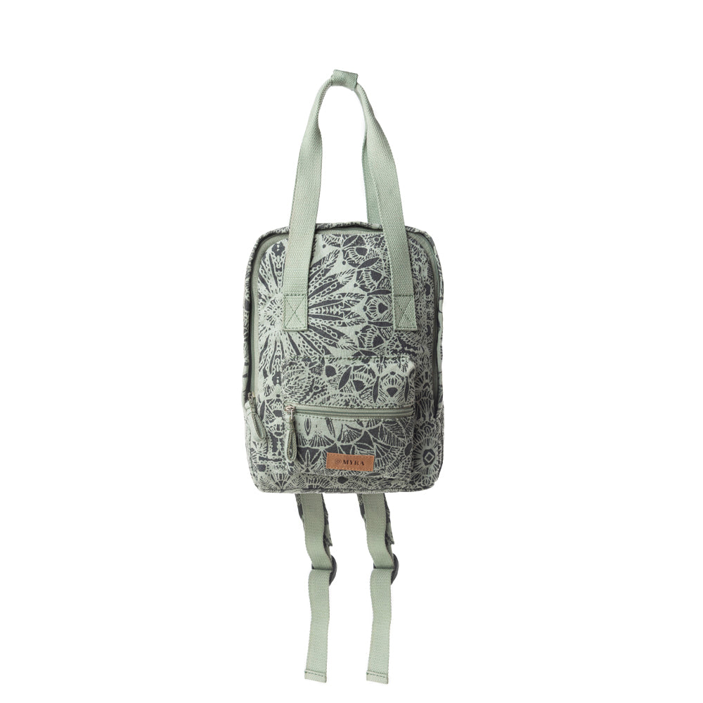 Juniper Bloom Mini Backpack in Forest Lace