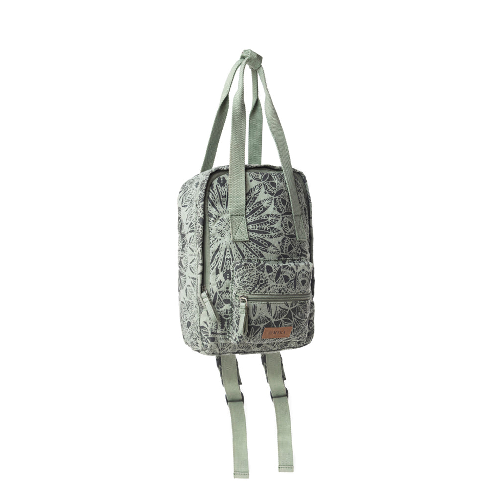 Juniper Bloom Mini Backpack in Forest Lace