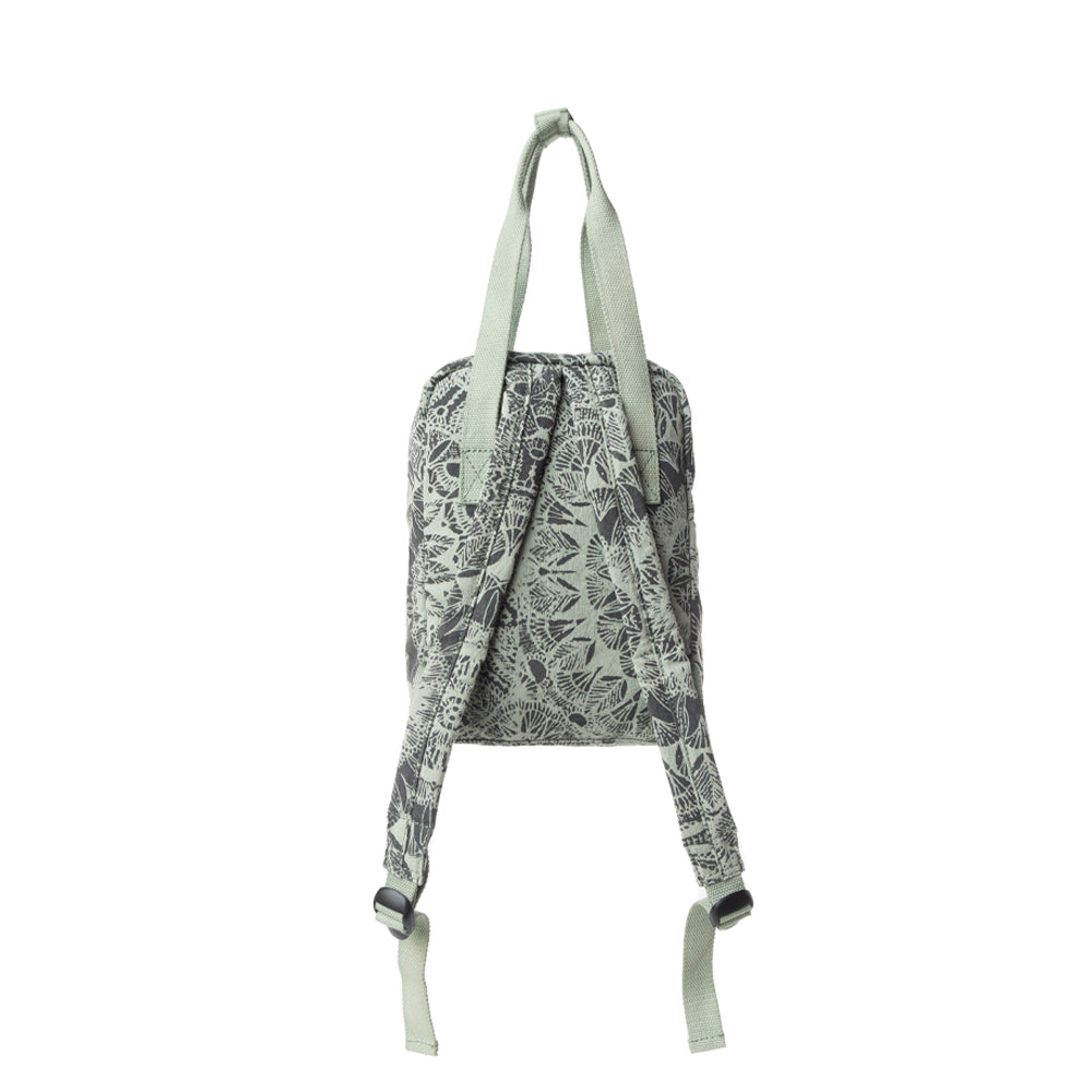 Juniper Bloom Mini Backpack in Forest Lace