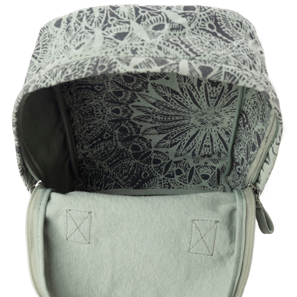 Juniper Bloom Mini Backpack in Forest Lace
