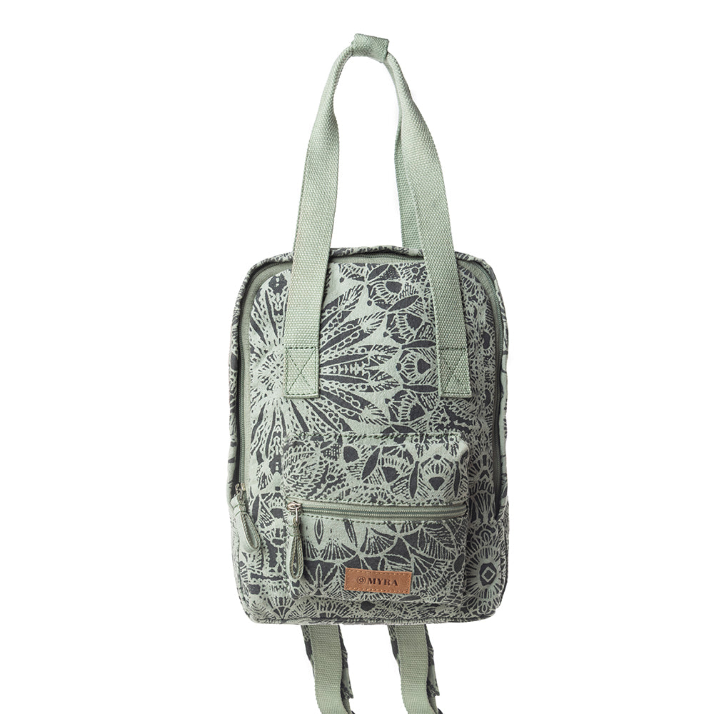Juniper Bloom Mini Backpack in Forest Lace