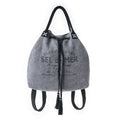 Sel de Mer Bucket Backpack in Storm Grey