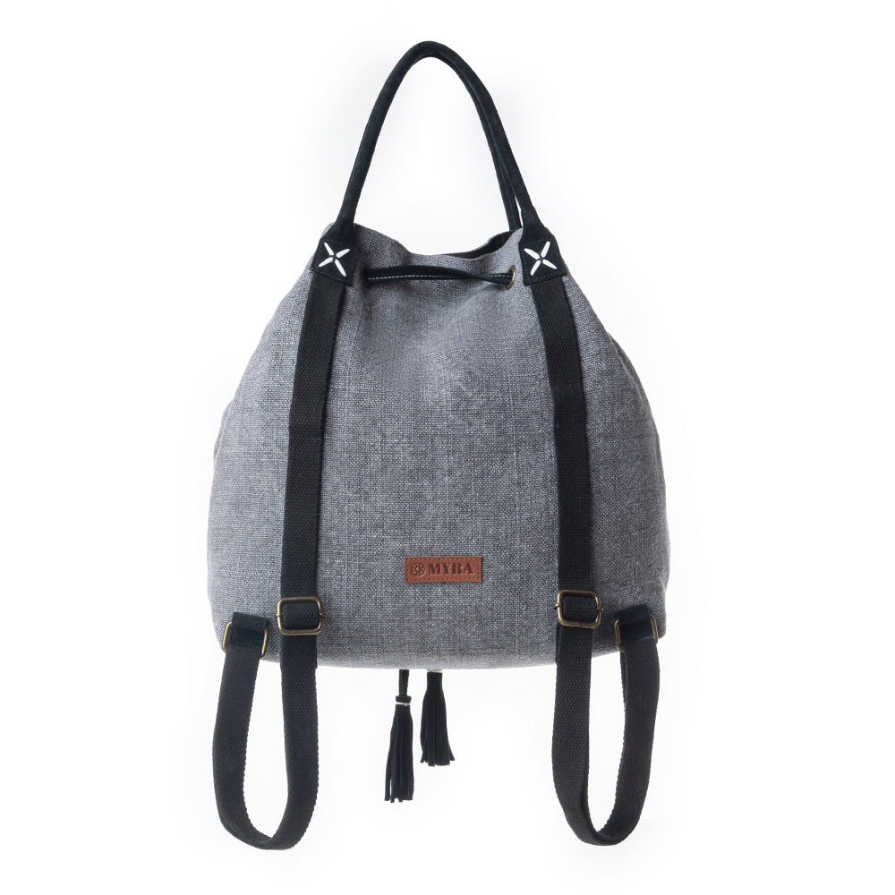 Sel de Mer Bucket Backpack in Storm Grey