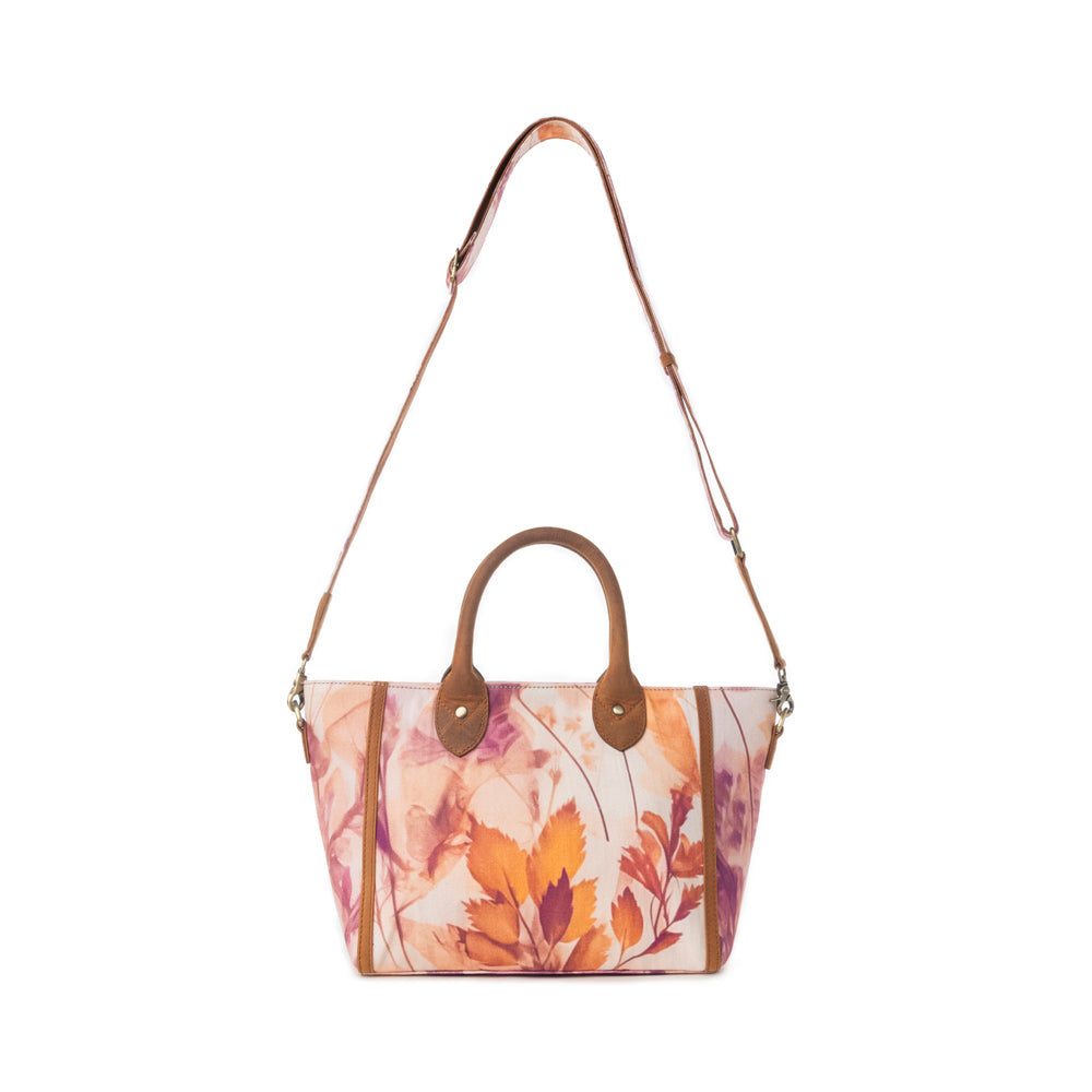 Rosy Trails Crossbody Bag in Maple Grove