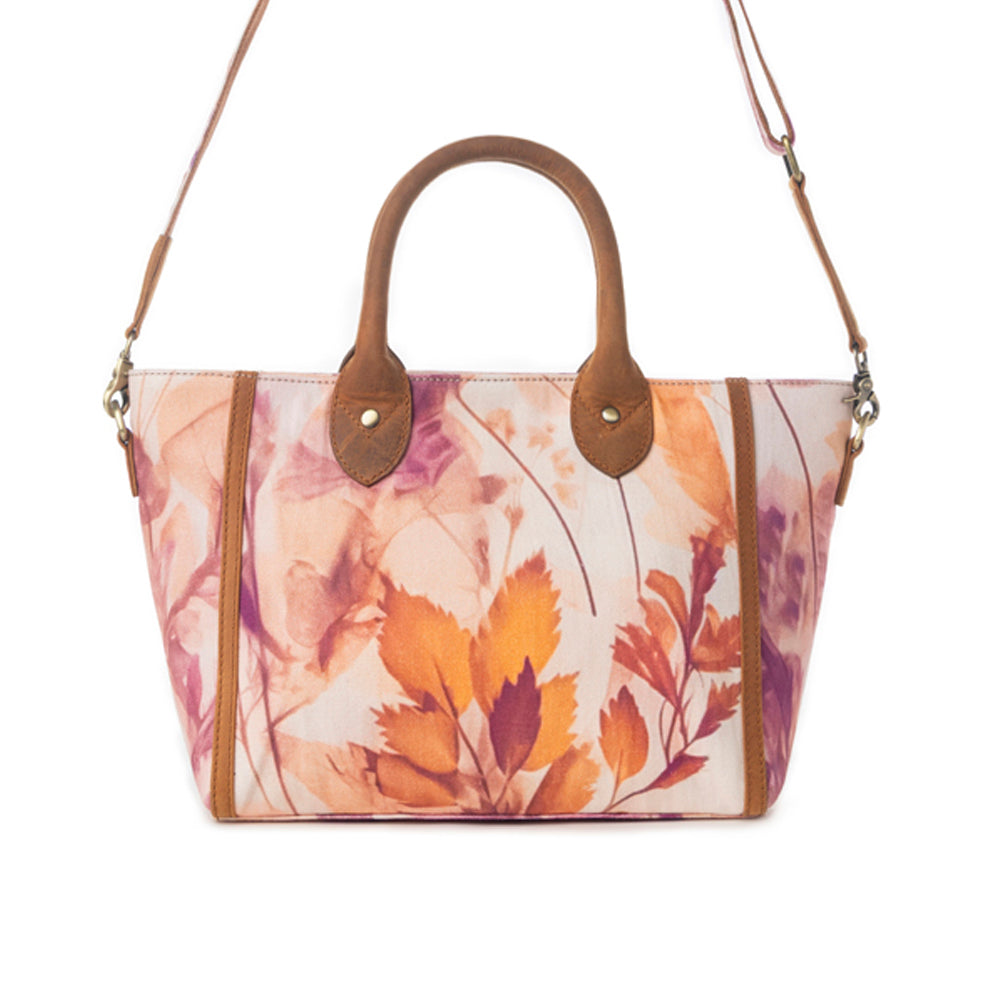 Rosy Trails Crossbody Bag in Maple Grove