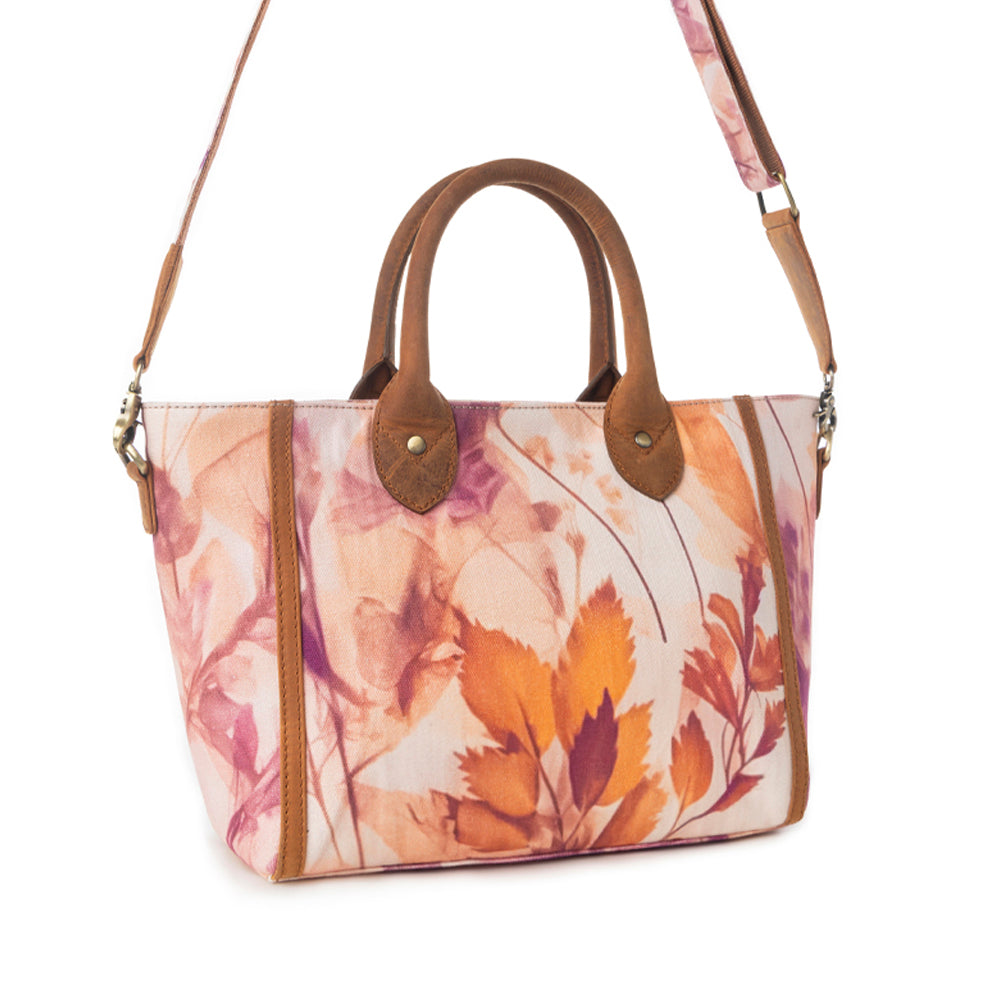 Rosy Trails Crossbody Bag in Maple Grove