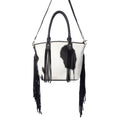 High Plains Fringe Concealed Carry Bag in Ebony Bone