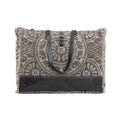 Carmela Printed Canvas Weekender Bag