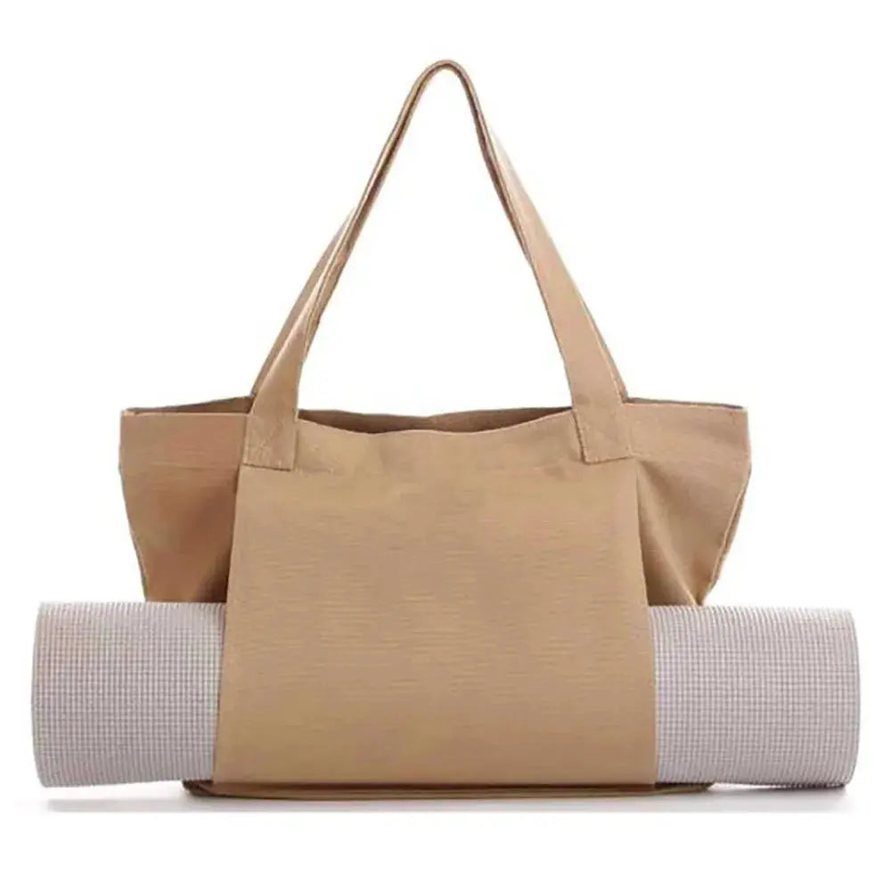 Canvas Gym Bag — Yoga & Pilates Tote
