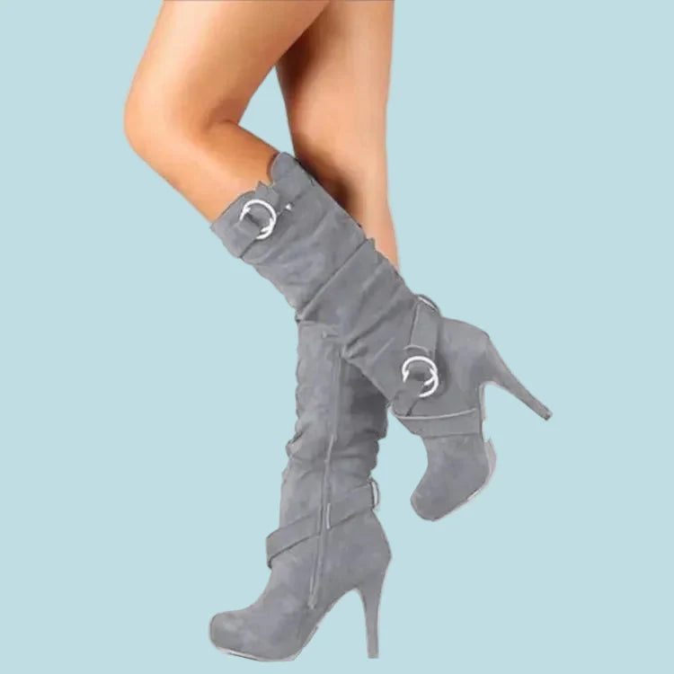 Knee High Platform Boots