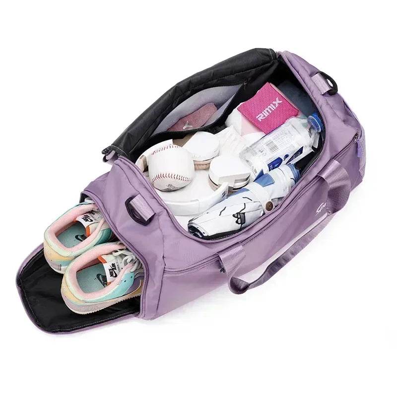 Large Capacity Gym Bag — Wet/Dry Separation, Shoe Compartment