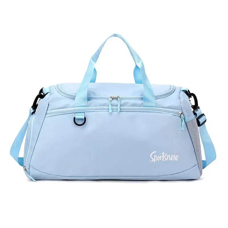 Large Capacity Gym Bag — Wet/Dry Separation, Shoe Compartment